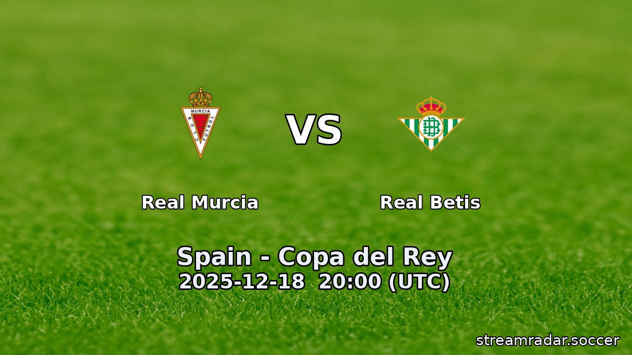 Real Murcia vs Real Betis