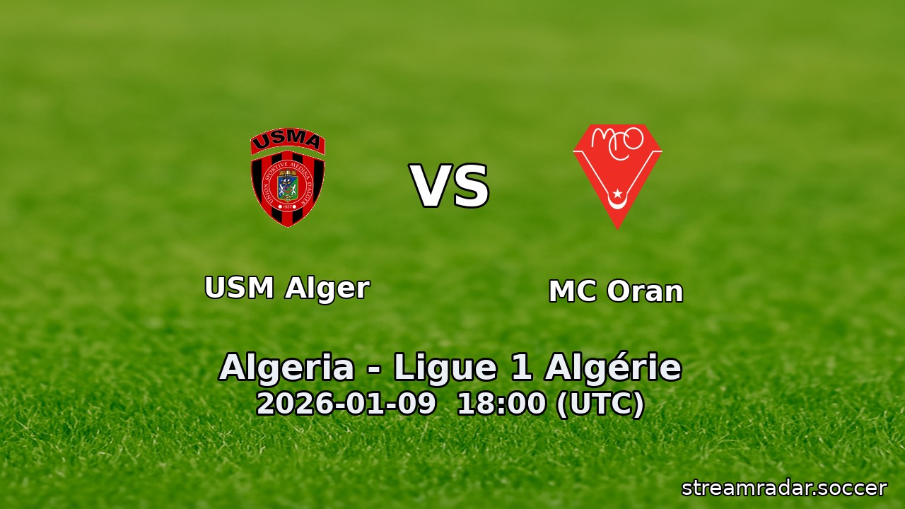 USM Alger vs MC Oran
