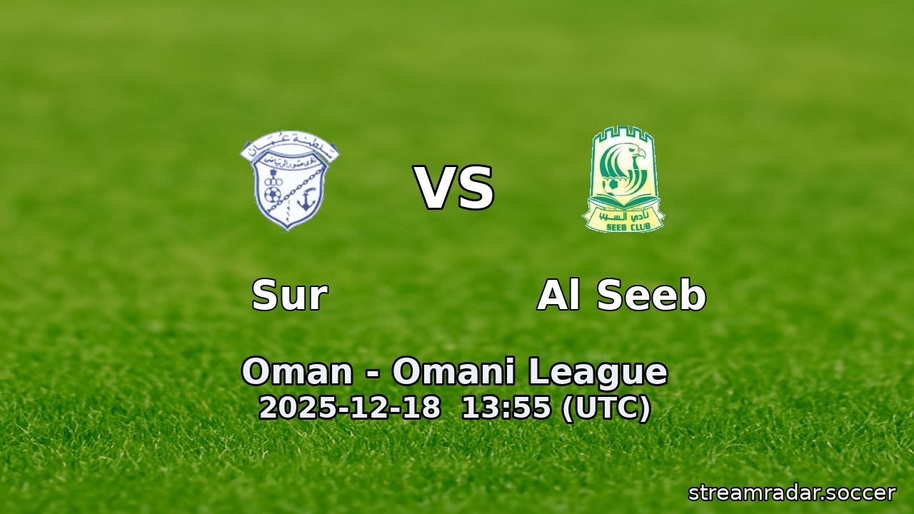 Sur vs Al Seeb