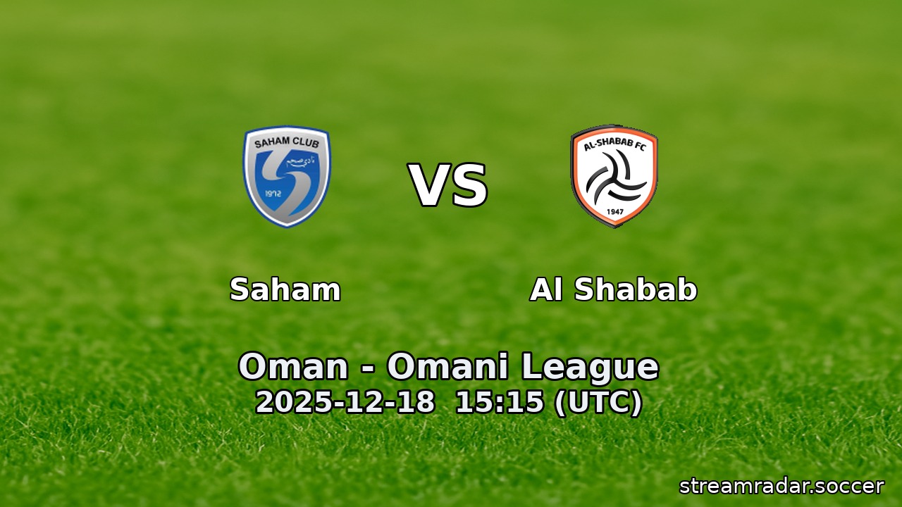 Saham vs Al Shabab