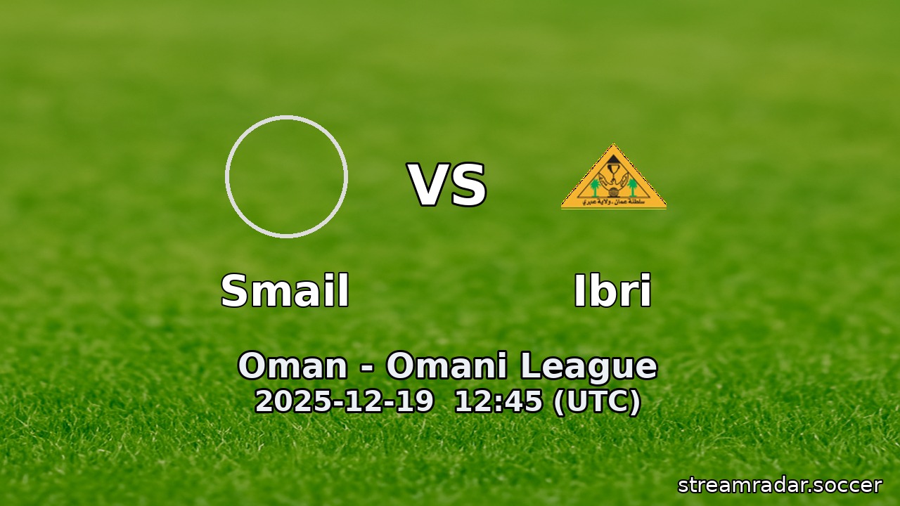 Smail vs Ibri