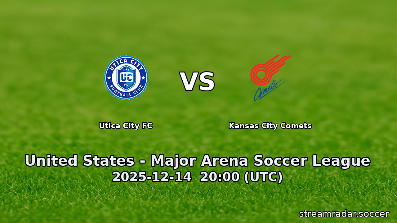 Utica City FC vs Kansas City Comets