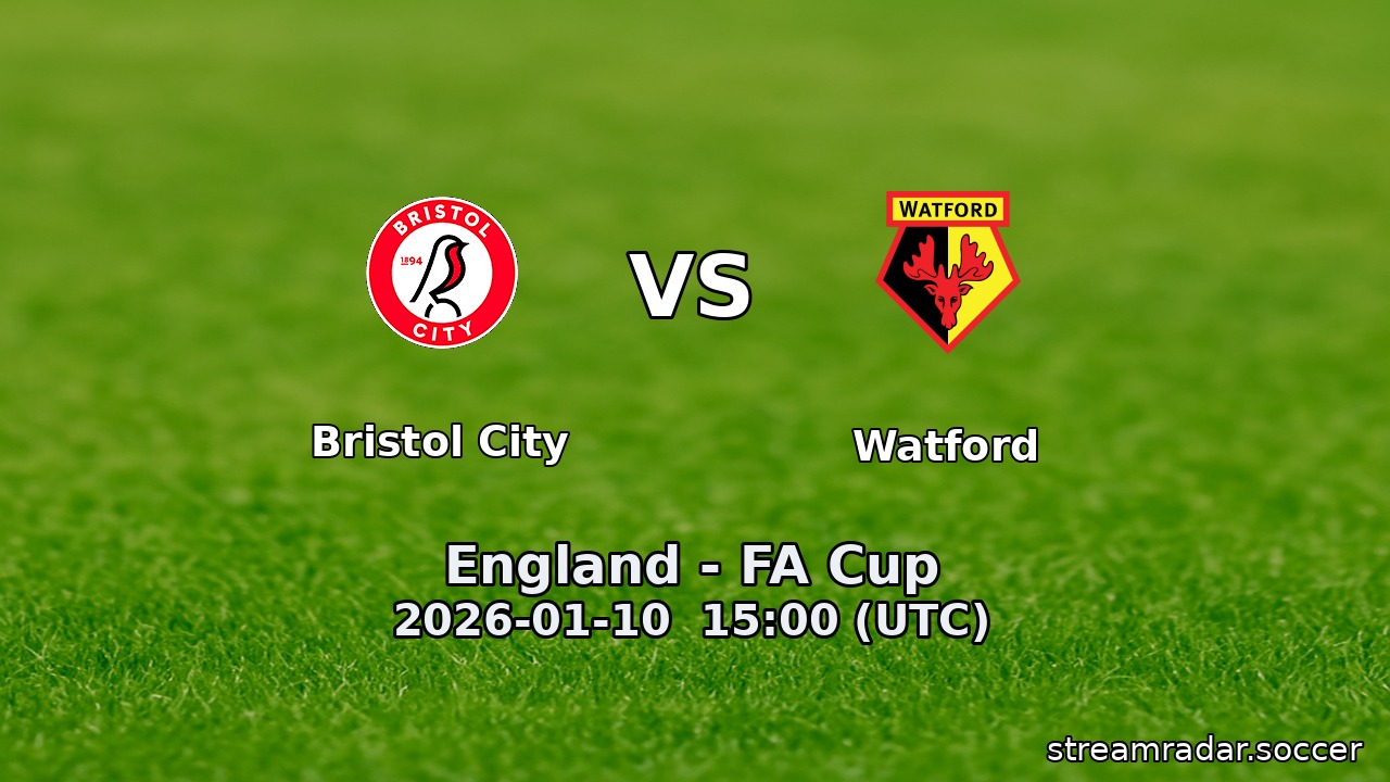 Bristol City vs Watford