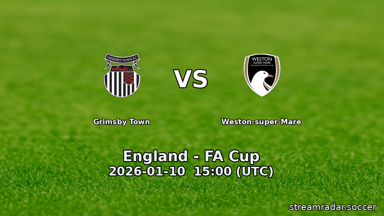 Grimsby Town vs Weston-super-Mare