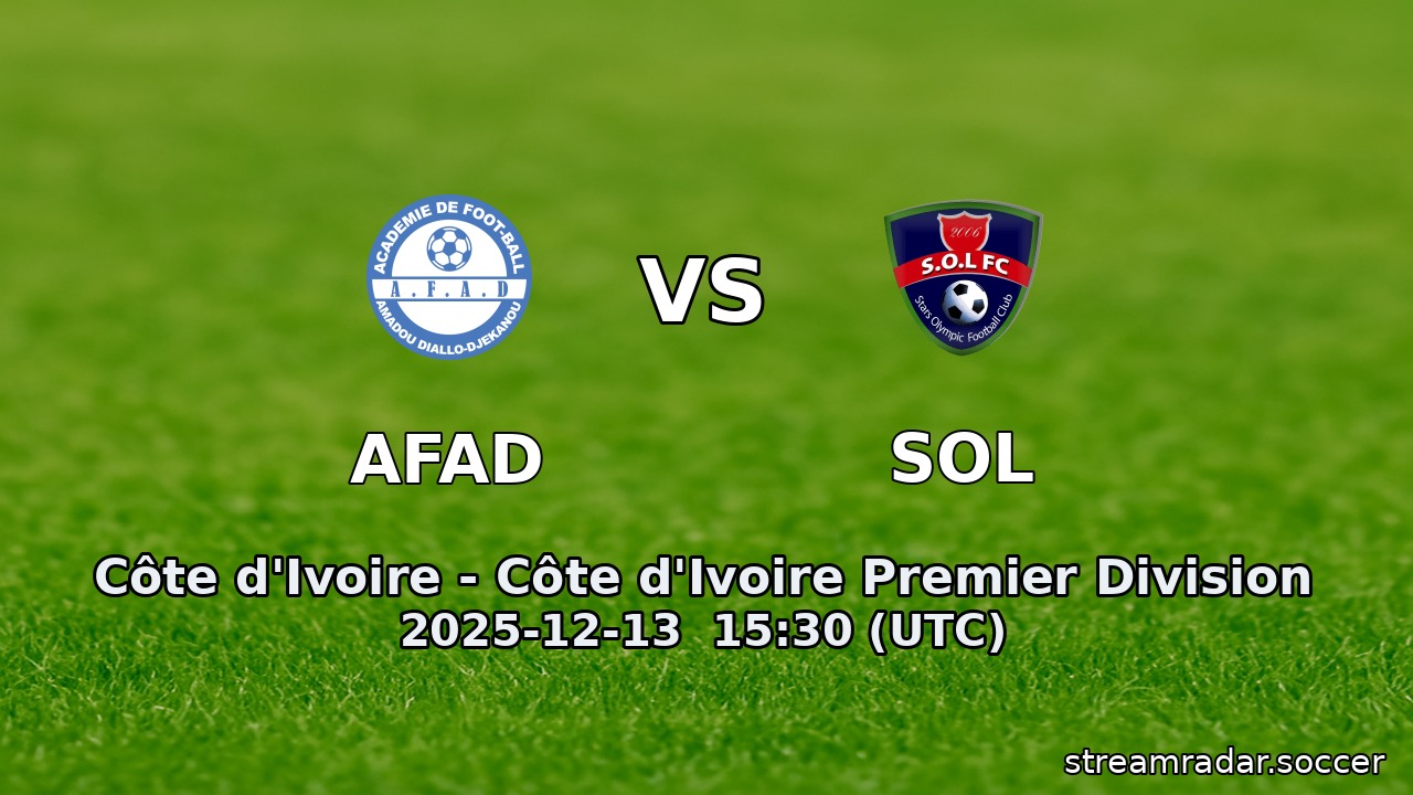 AFAD vs SOL