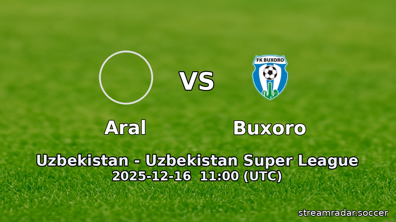 Aral vs Buxoro