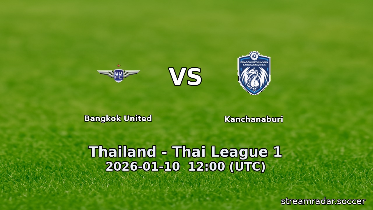 Bangkok United vs Kanchanaburi