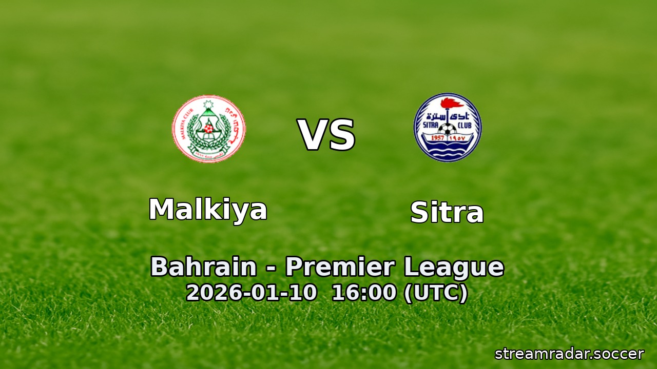 Malkiya vs Sitra