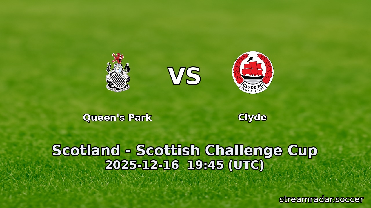 Queen's Park vs Clyde