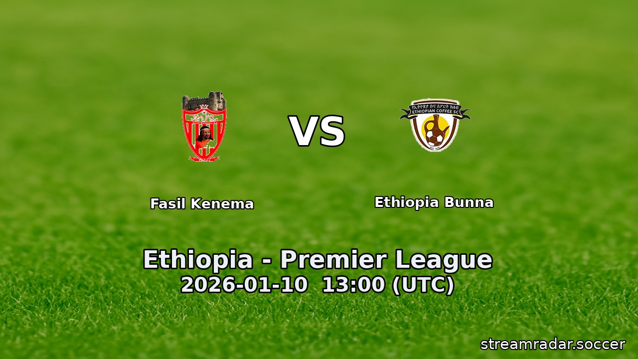 Fasil Kenema vs Ethiopia Bunna