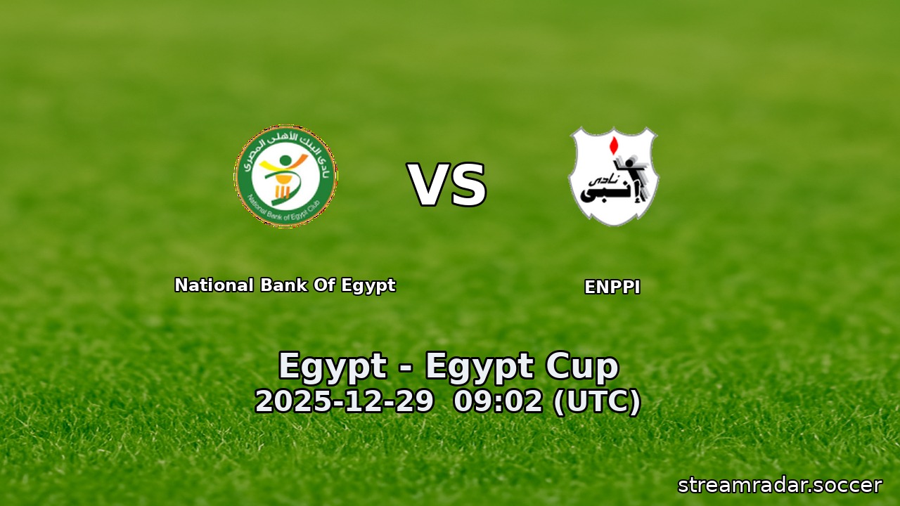 National Bank Of Egypt vs ENPPI