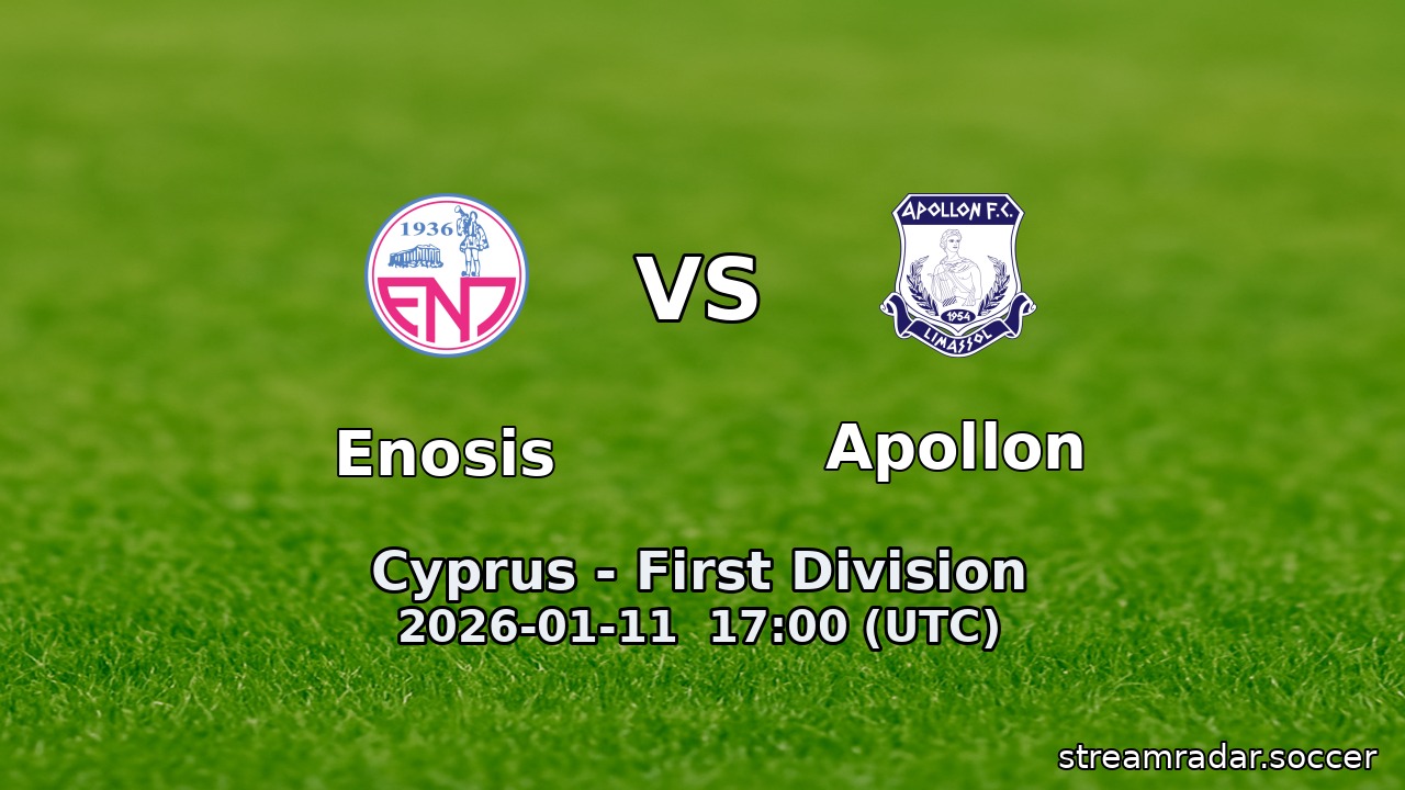 Enosis vs Apollon
