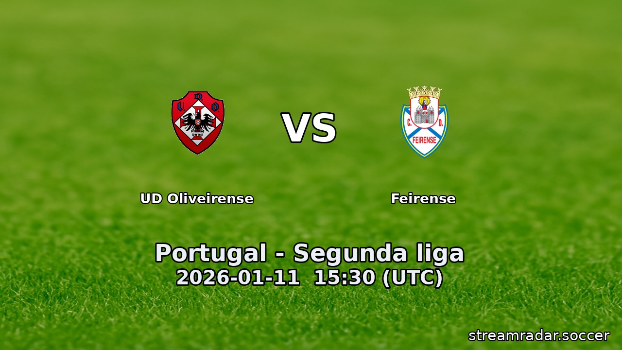 UD Oliveirense vs Feirense