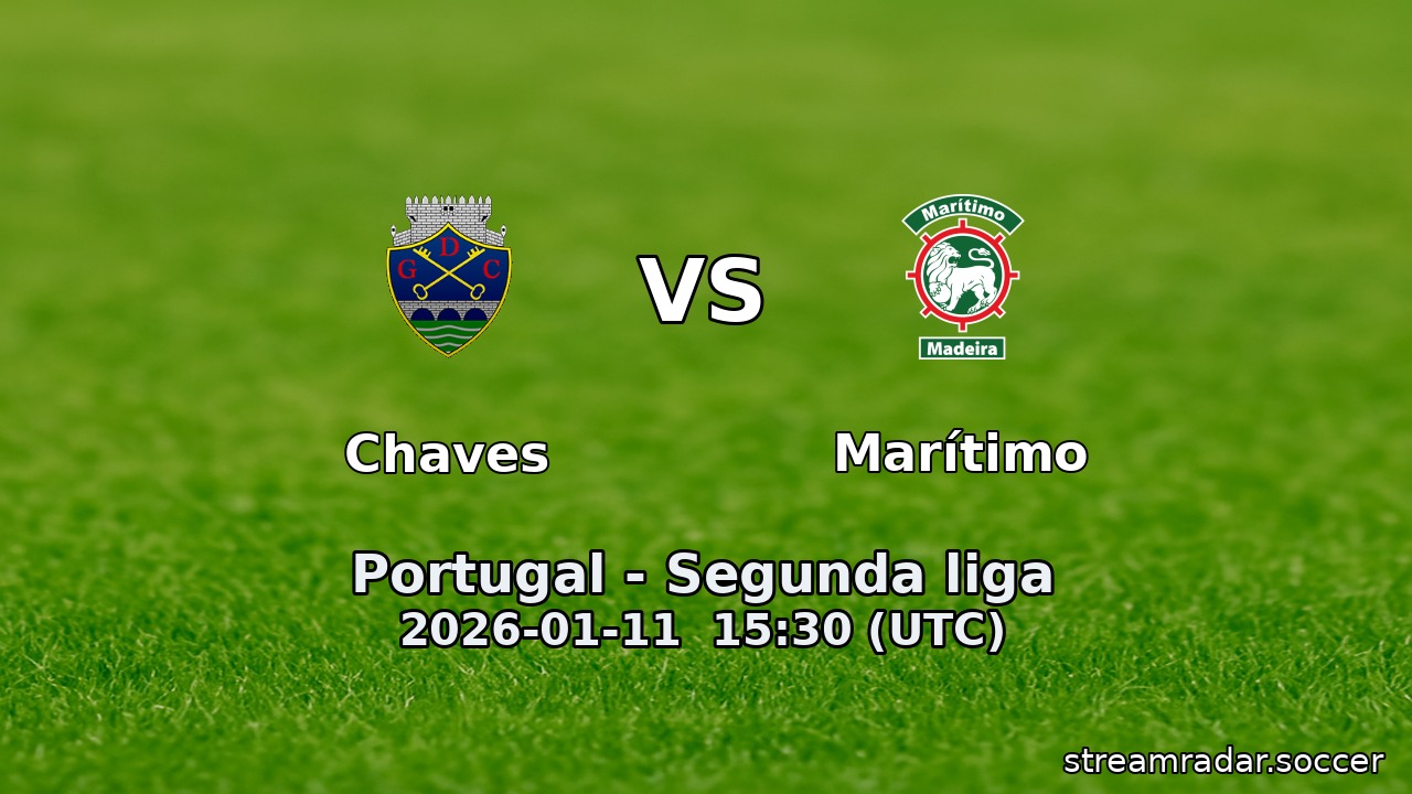 Chaves vs Marítimo