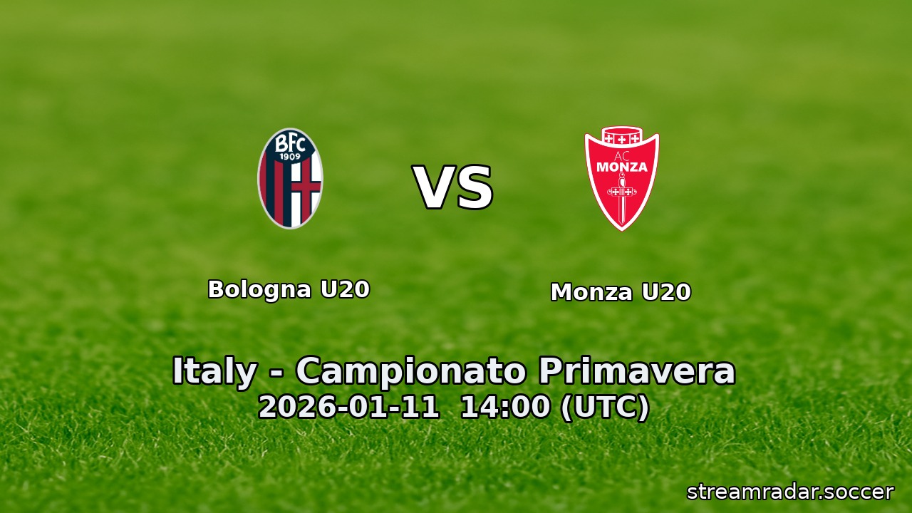 Bologna U20 vs Monza U20