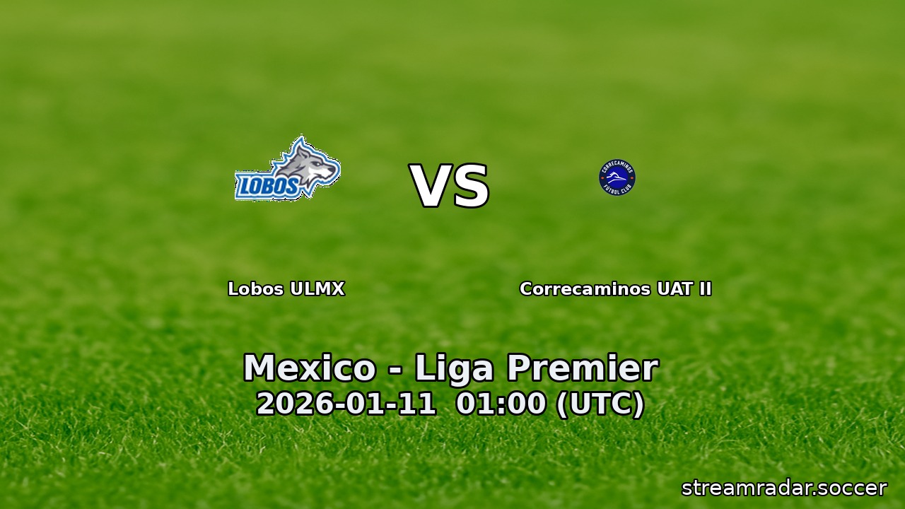 Lobos ULMX vs Correcaminos UAT II