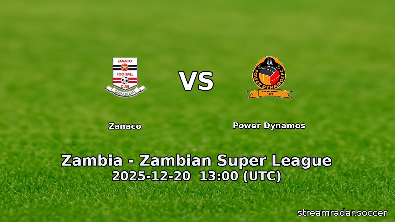 Zanaco vs Power Dynamos