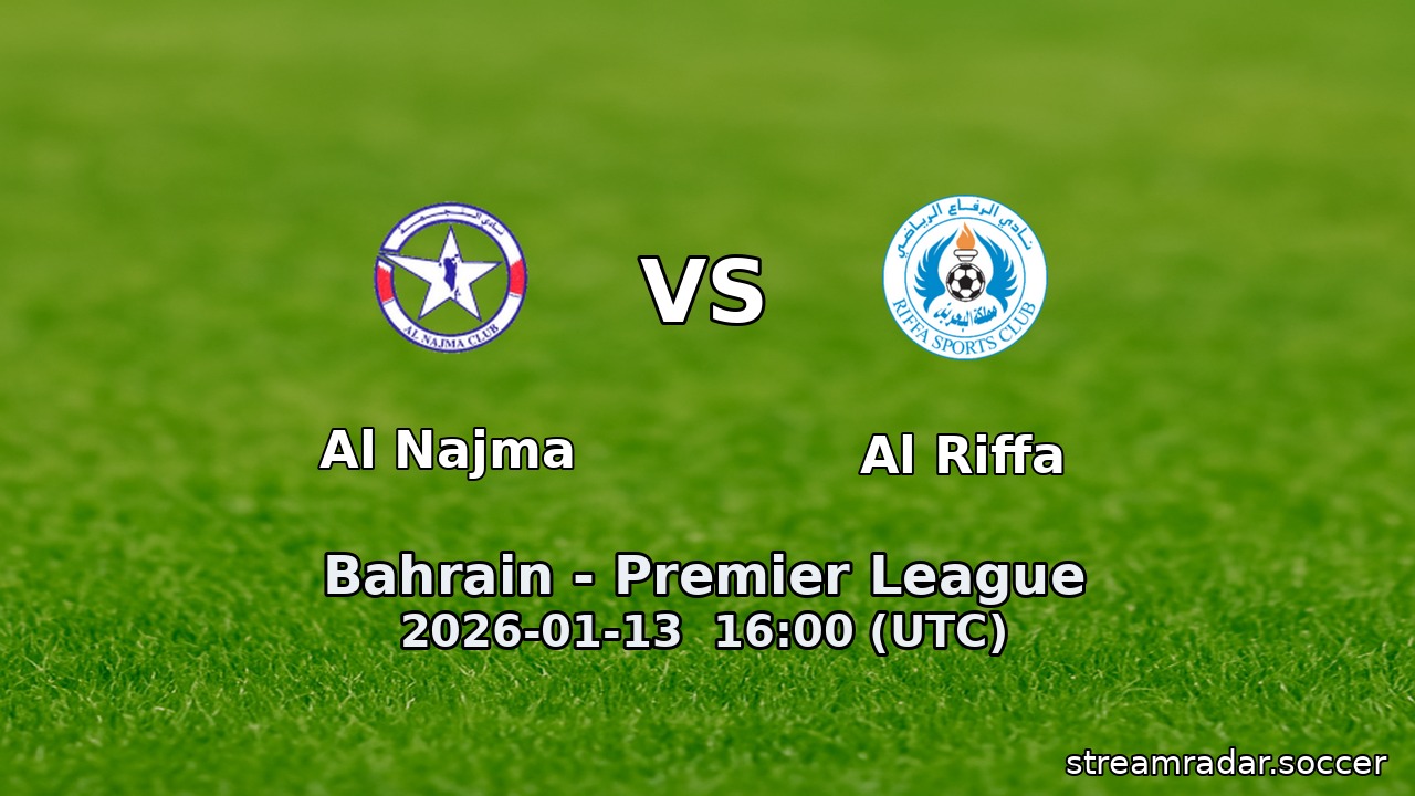 Al Najma vs Al Riffa
