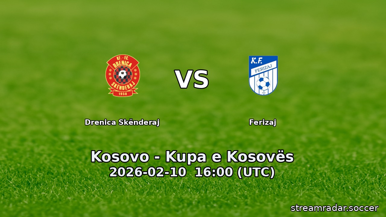 Drenica Skënderaj vs Ferizaj