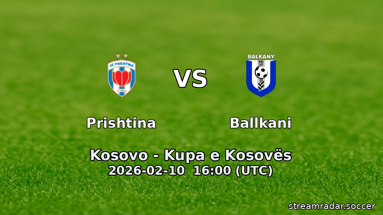 Prishtina vs Ballkani