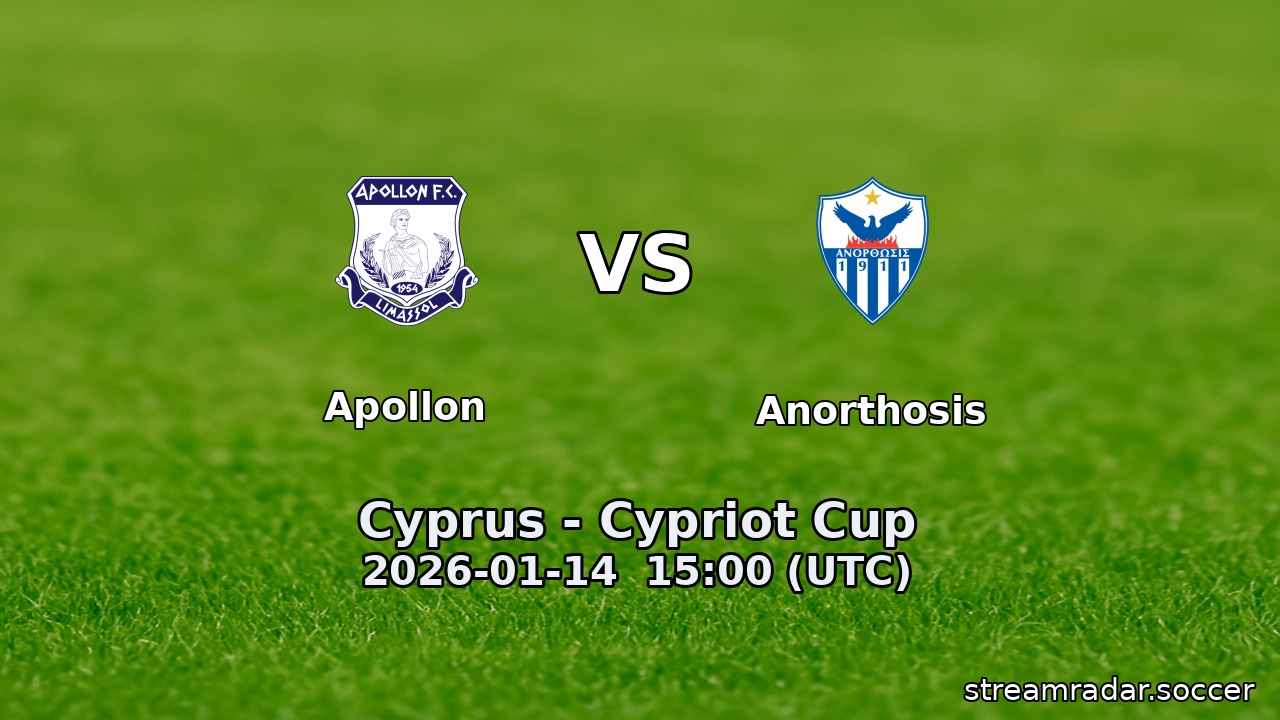 Apollon vs Anorthosis