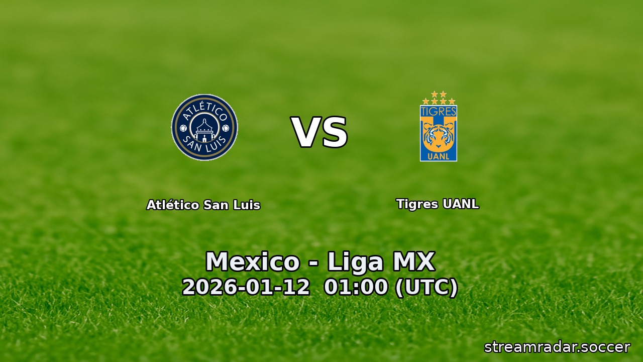 Atlético San Luis vs Tigres UANL