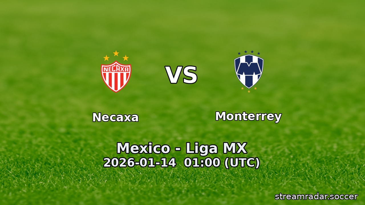 Necaxa vs Monterrey