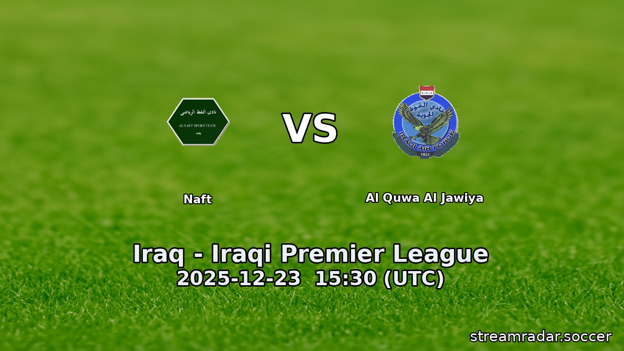 Naft vs Al Quwa Al Jawiya