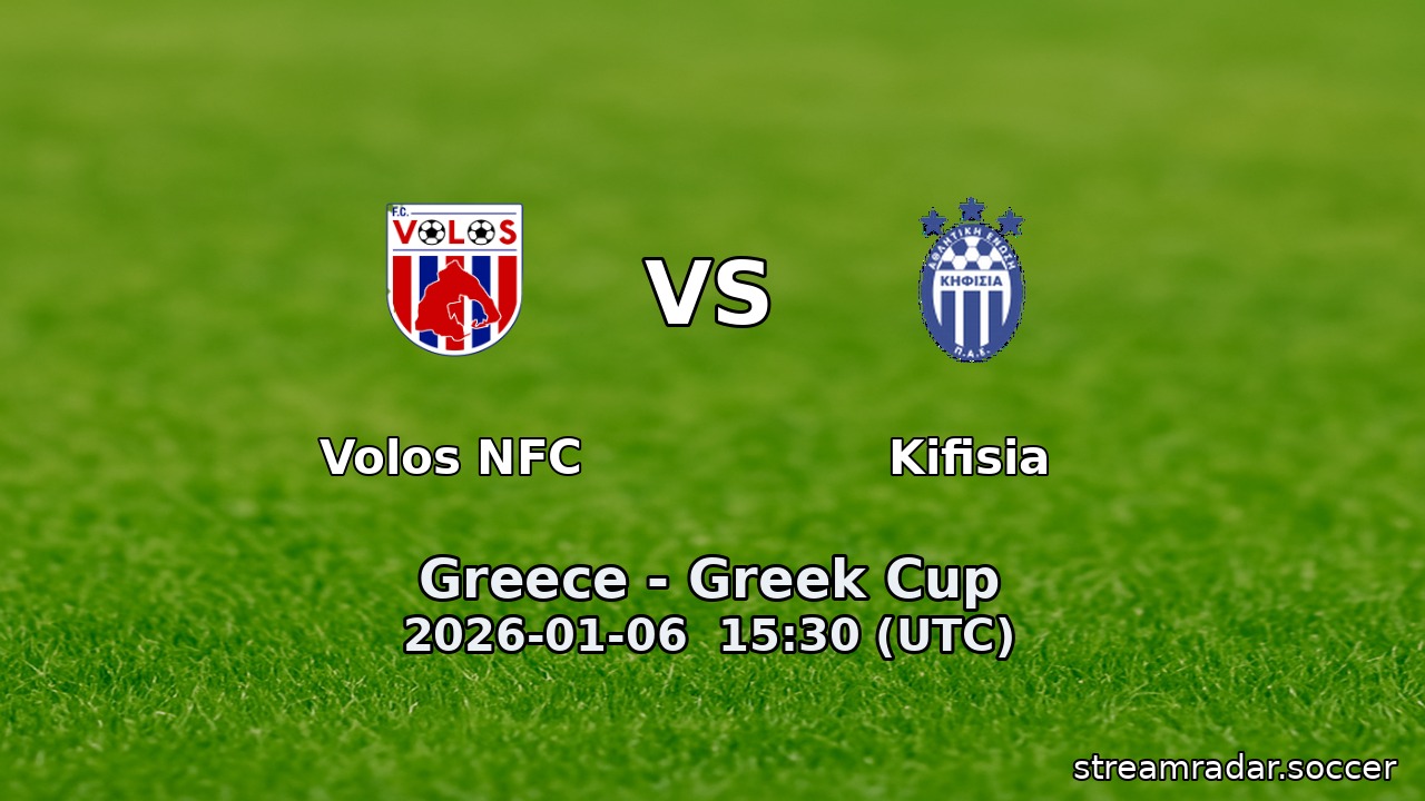 Volos NFC vs Kifisia