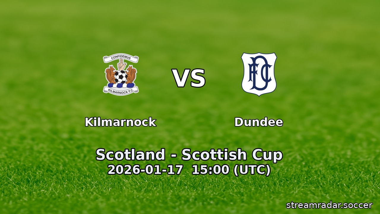 Kilmarnock vs Dundee