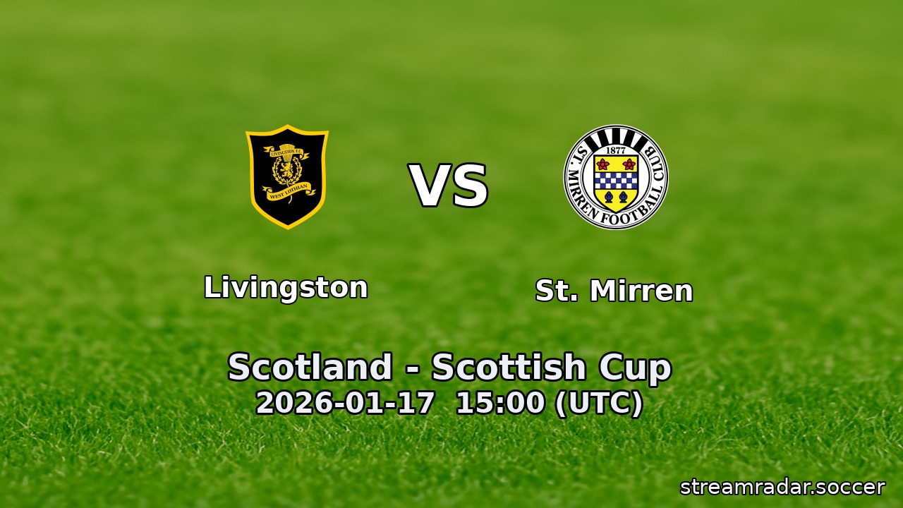 Livingston vs St. Mirren