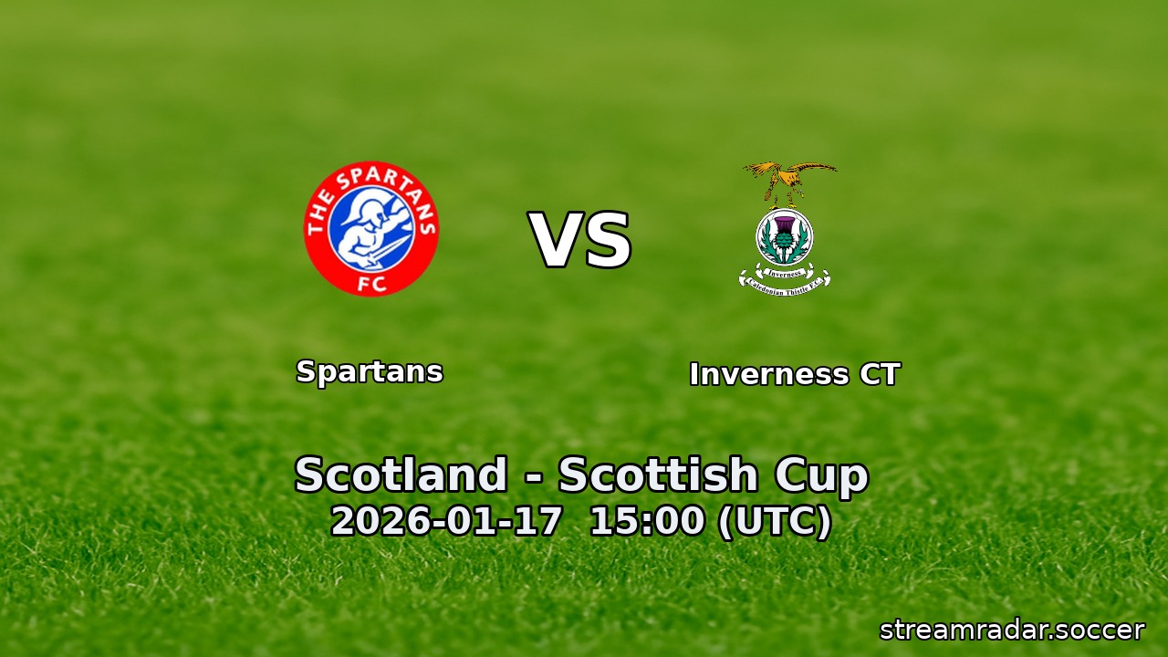 Spartans vs Inverness CT