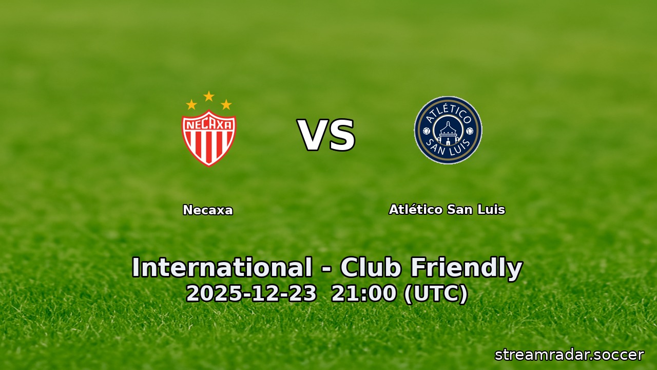 Necaxa vs Atlético San Luis