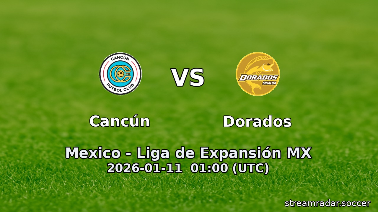 Cancún vs Dorados