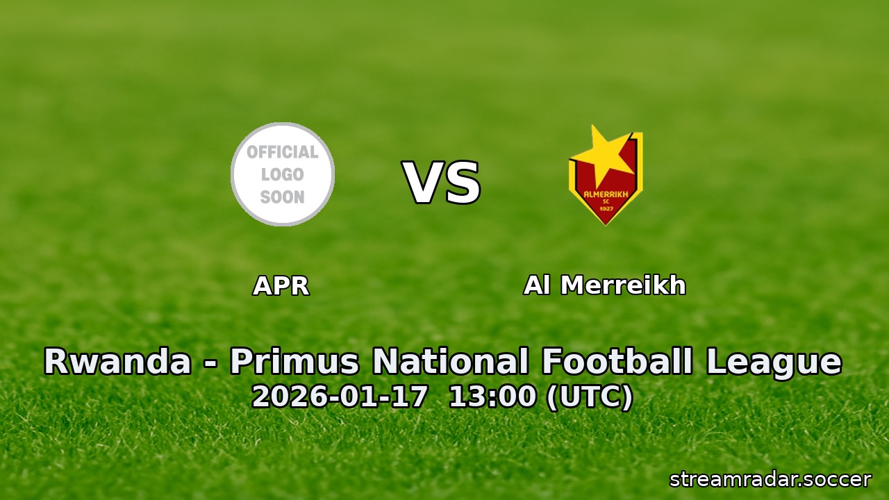 APR vs Al Merreikh