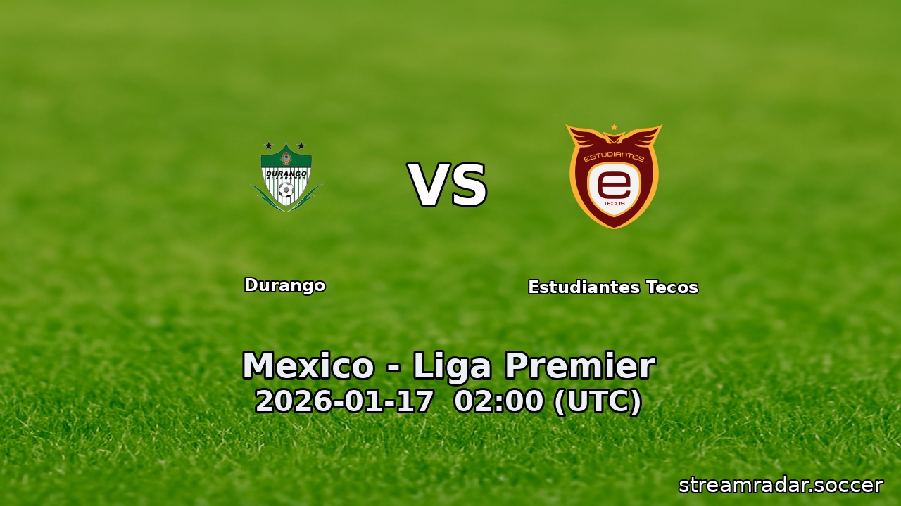 Durango vs Estudiantes Tecos