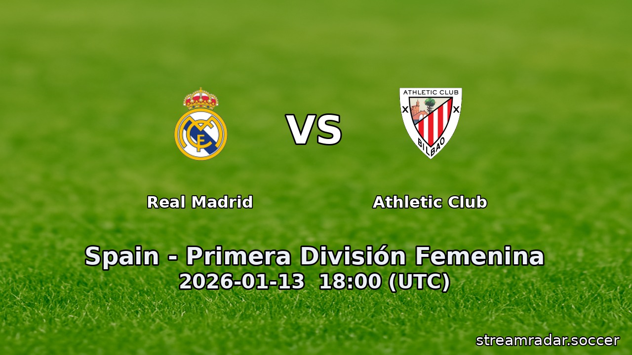 Real Madrid vs Athletic Club