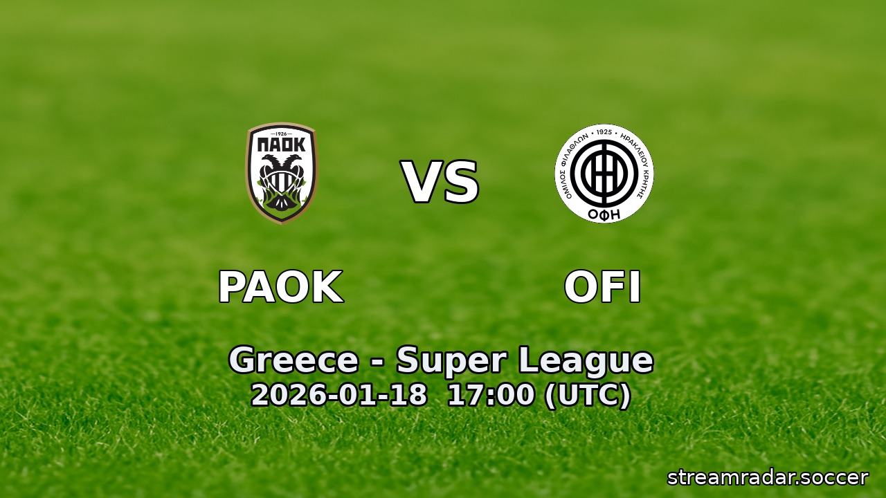 PAOK vs OFI