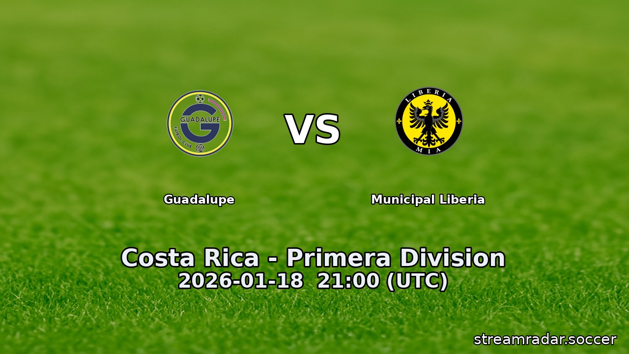 Guadalupe vs Municipal Liberia