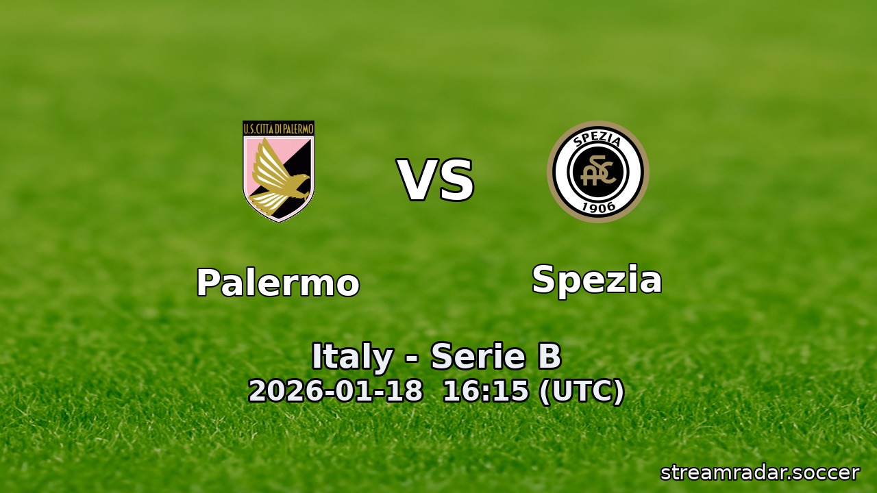 Palermo vs Spezia