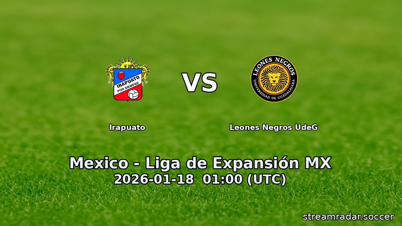 Irapuato vs Leones Negros UdeG