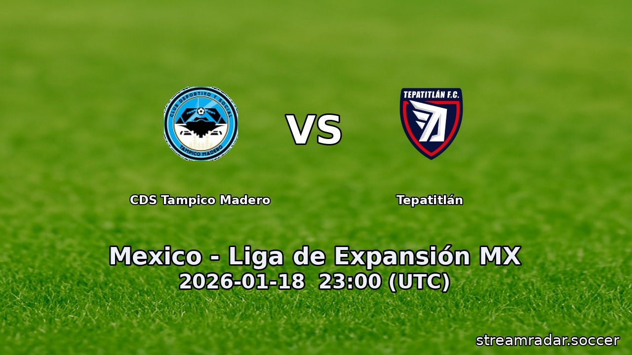CDS Tampico Madero vs Tepatitlán