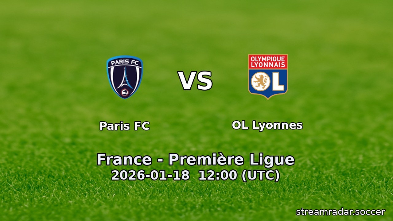 Paris FC vs OL Lyonnes