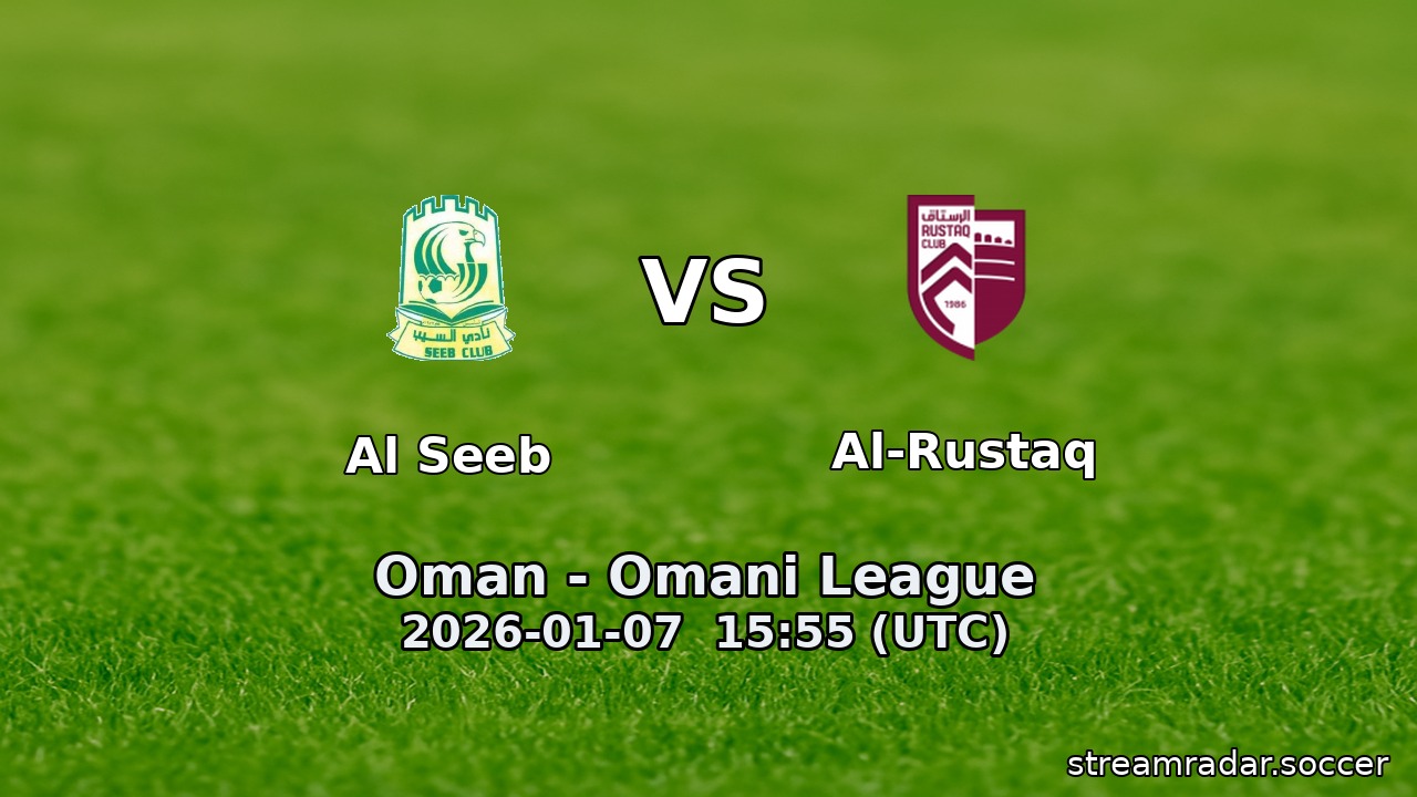Al Seeb vs Al-Rustaq