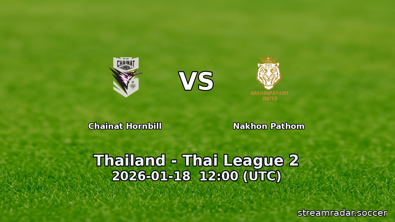 Chainat Hornbill vs Nakhon Pathom