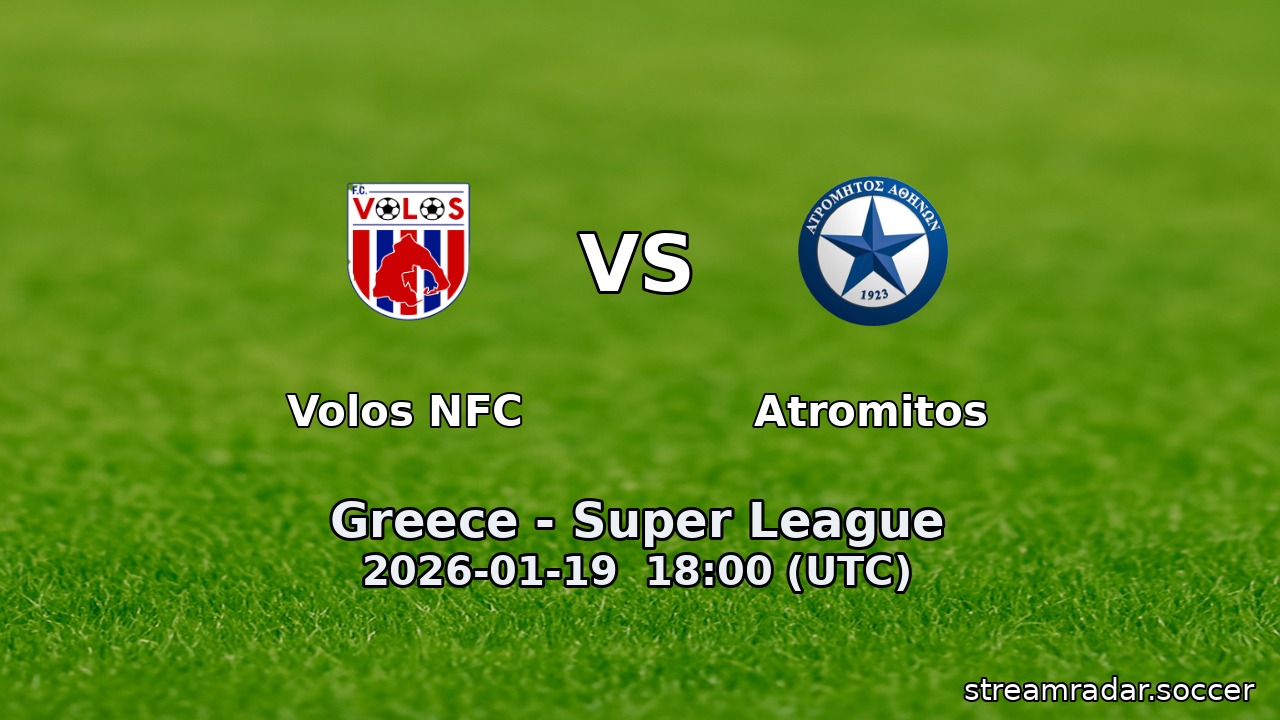 Volos NFC vs Atromitos