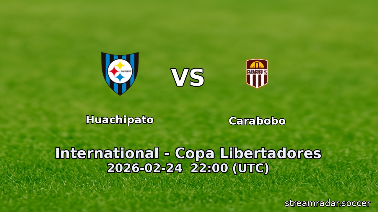 Huachipato vs Carabobo