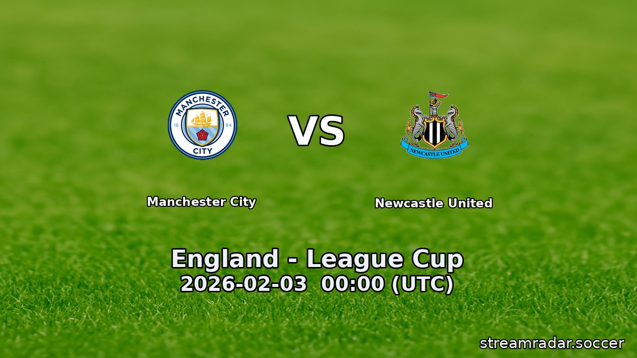 Manchester City vs Newcastle United