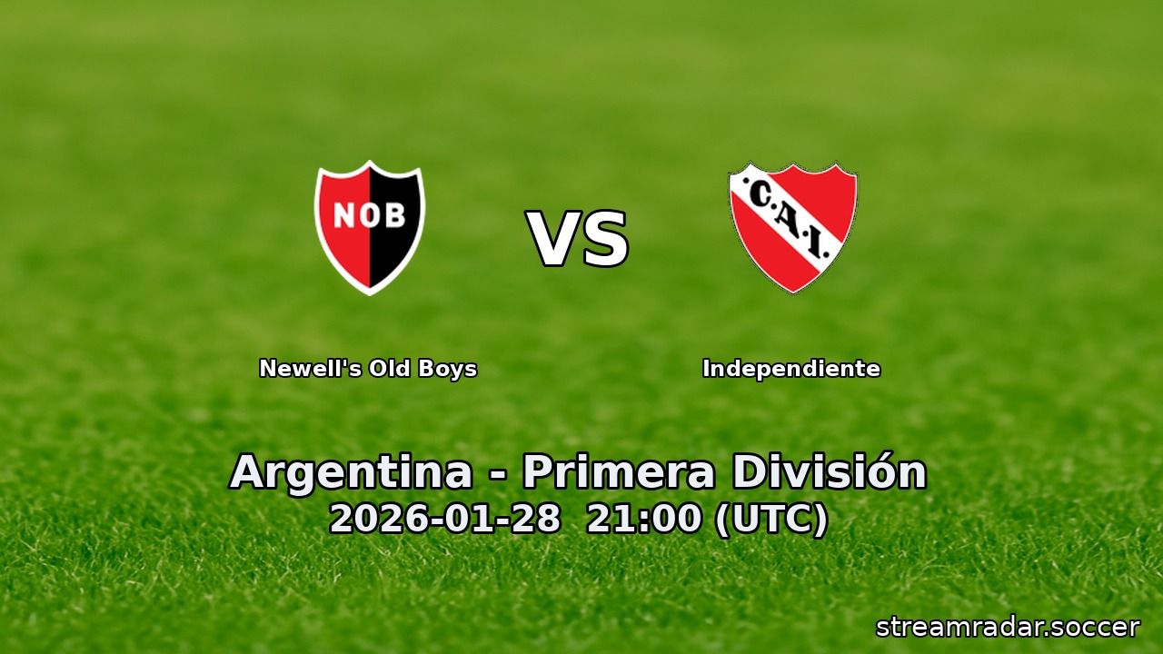 Newell's Old Boys vs Independiente
