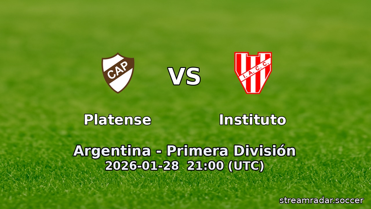 Platense vs Instituto